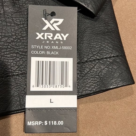 X-RAY Jeans pleather jacket - Picture 4 of 5